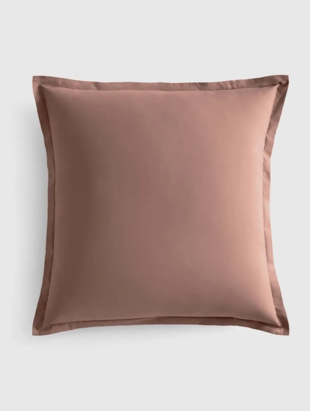 Quince Organic Crisp Percale Euro Sham - Fig